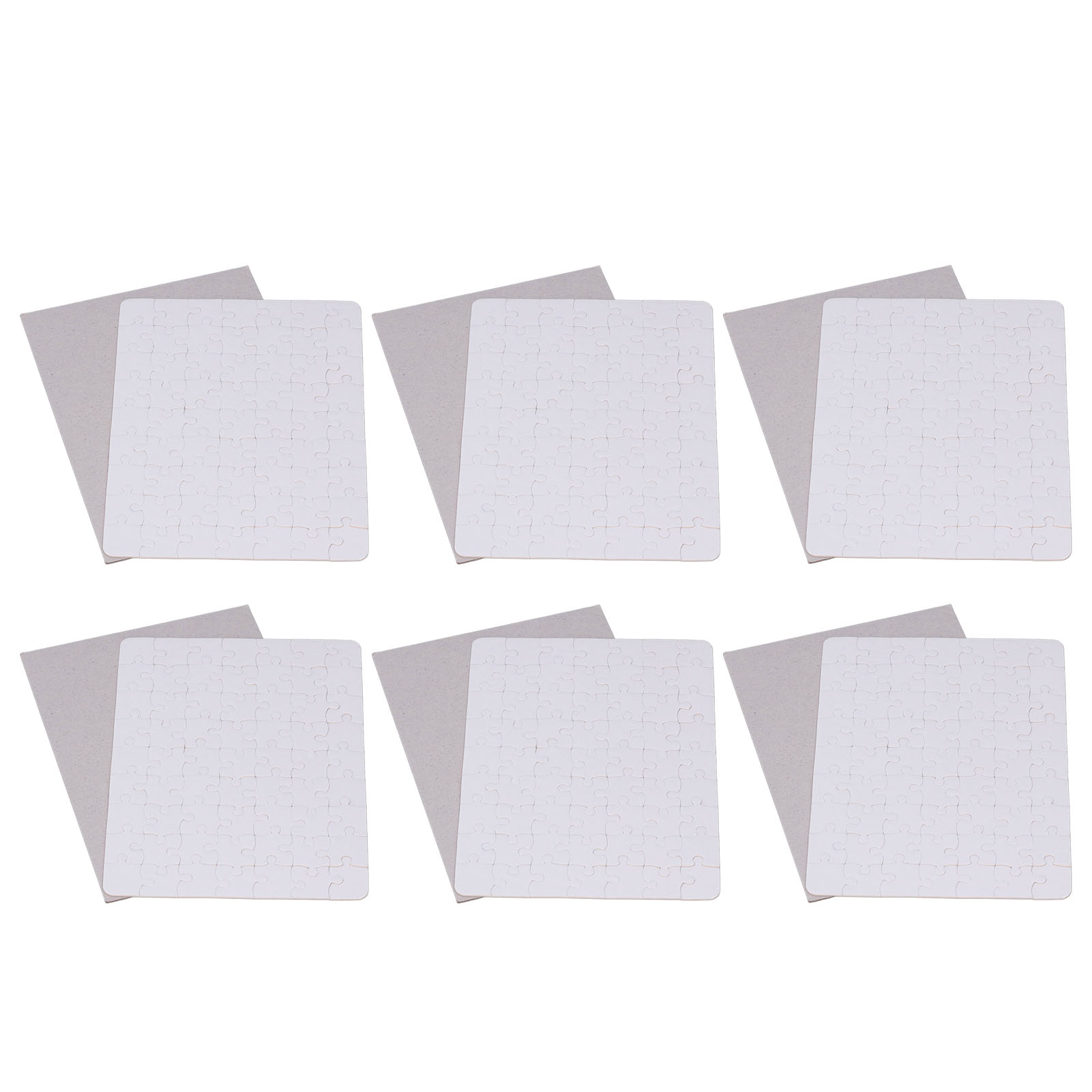 6 ensembles de Puzzles vierges - Puzzle Blank White avis et prix