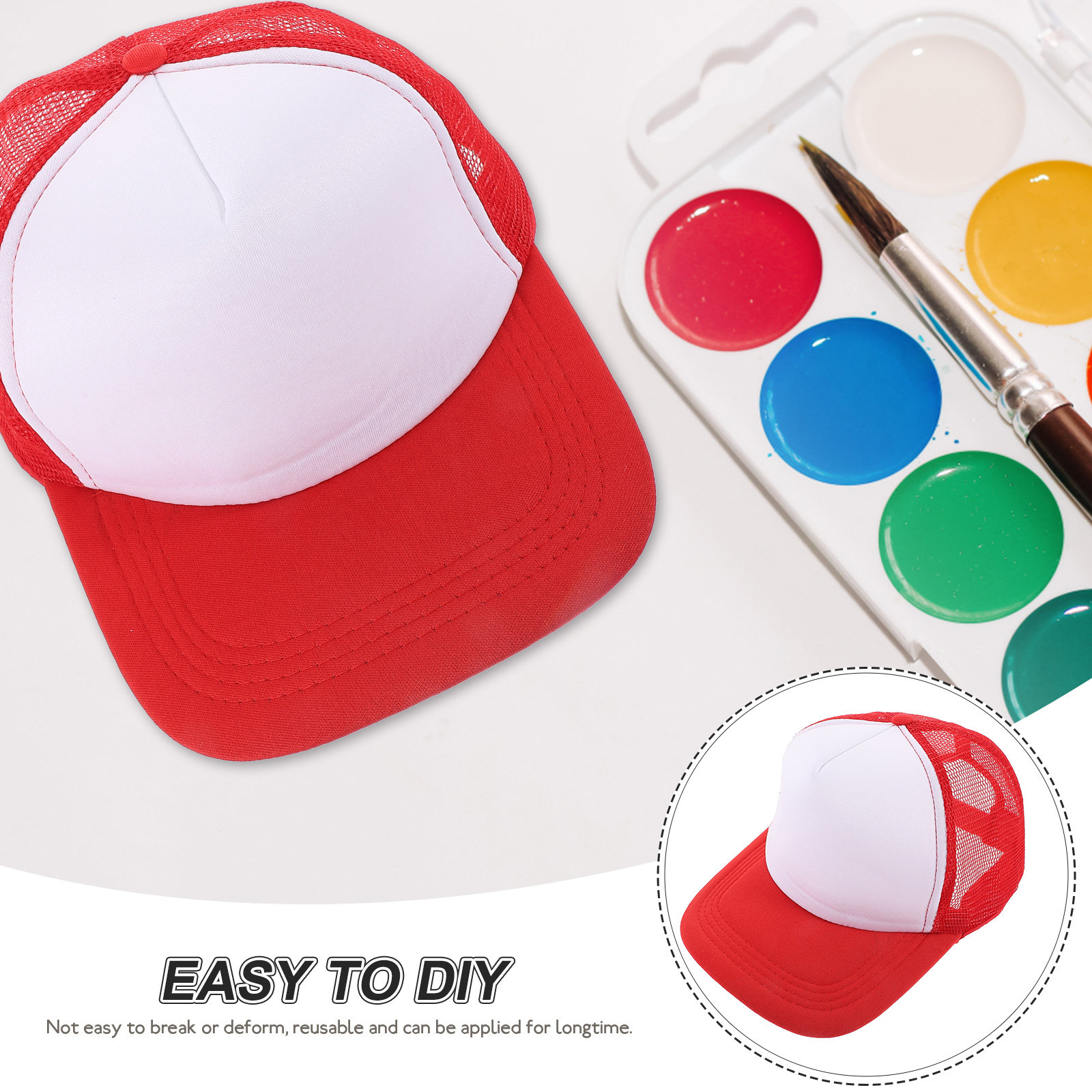 10 pièces, casquettes de baseb - Hat Sublimation Blank avis et prix